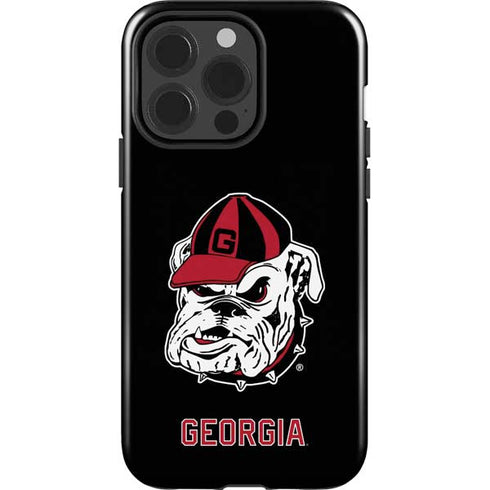 University of Georgia Bulldogs Mascot iPhone 15 Pro Impact Case